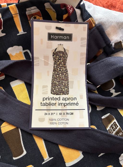 Harman Beer and Cider Theme Apron
