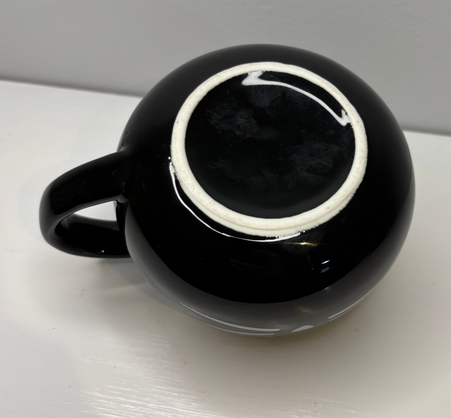 Black Cat Face Kitten Surprise Cat Mug