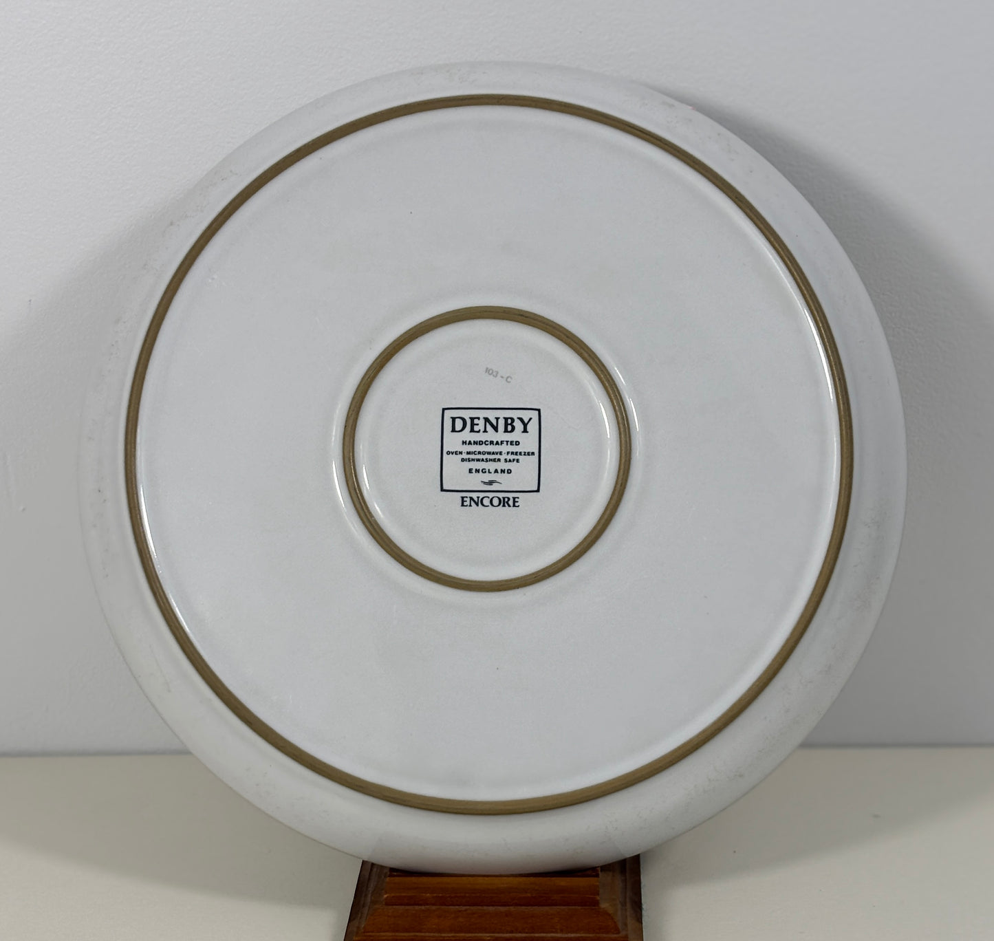 Denby Encore Stoneware Plate