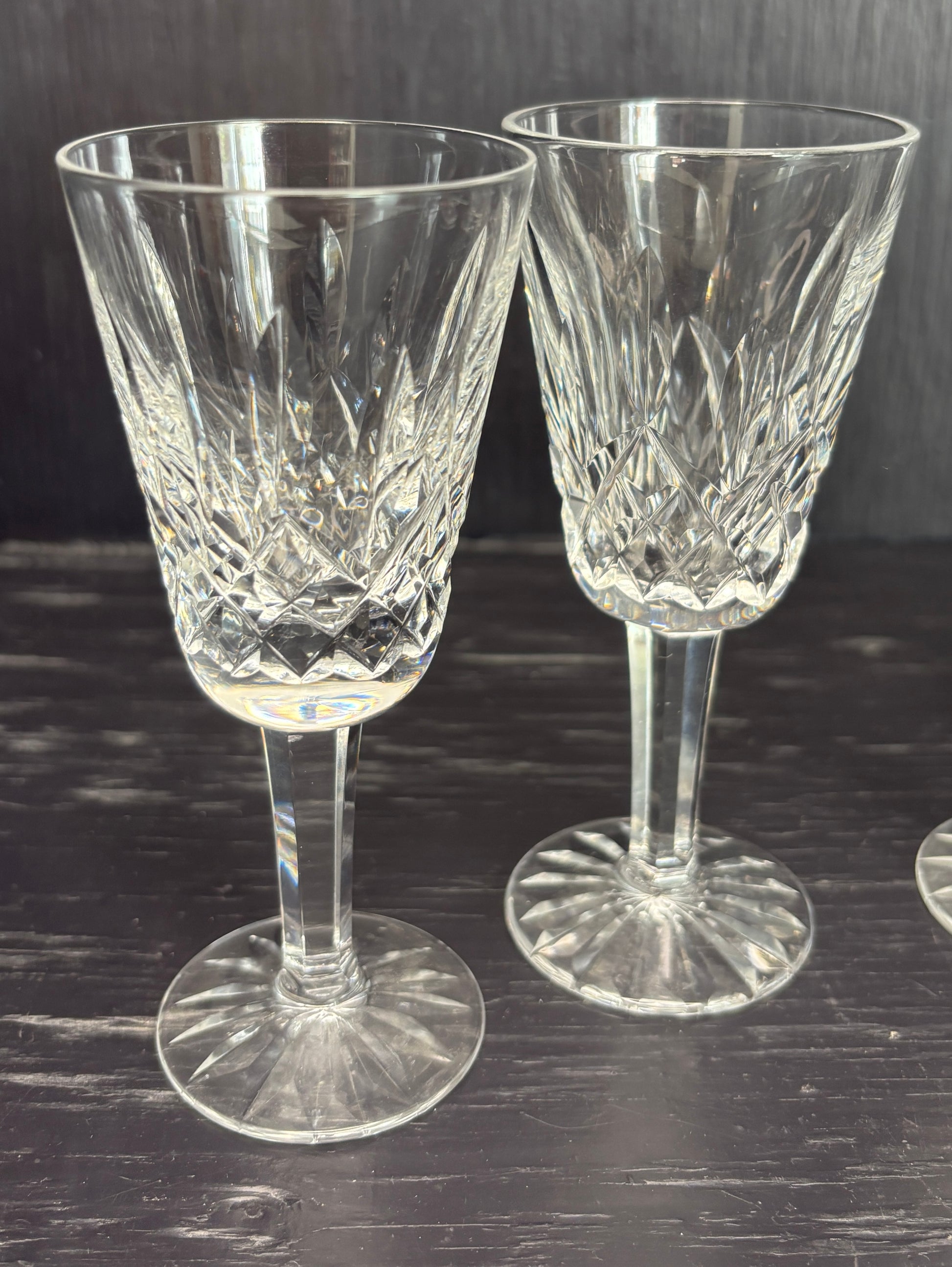 Waterford Crystal Lismore Sherry Glasses Set