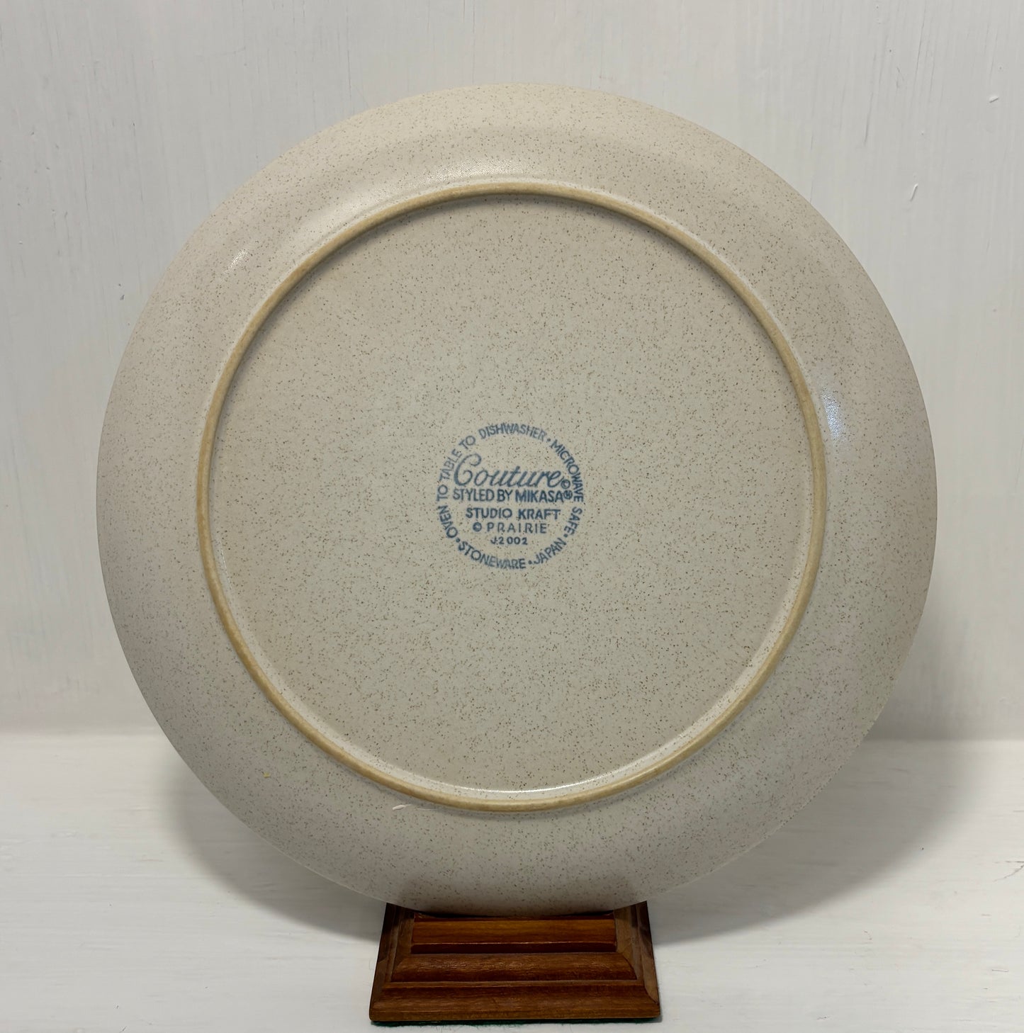 Mikasa Studio Kraft Prairie Plate