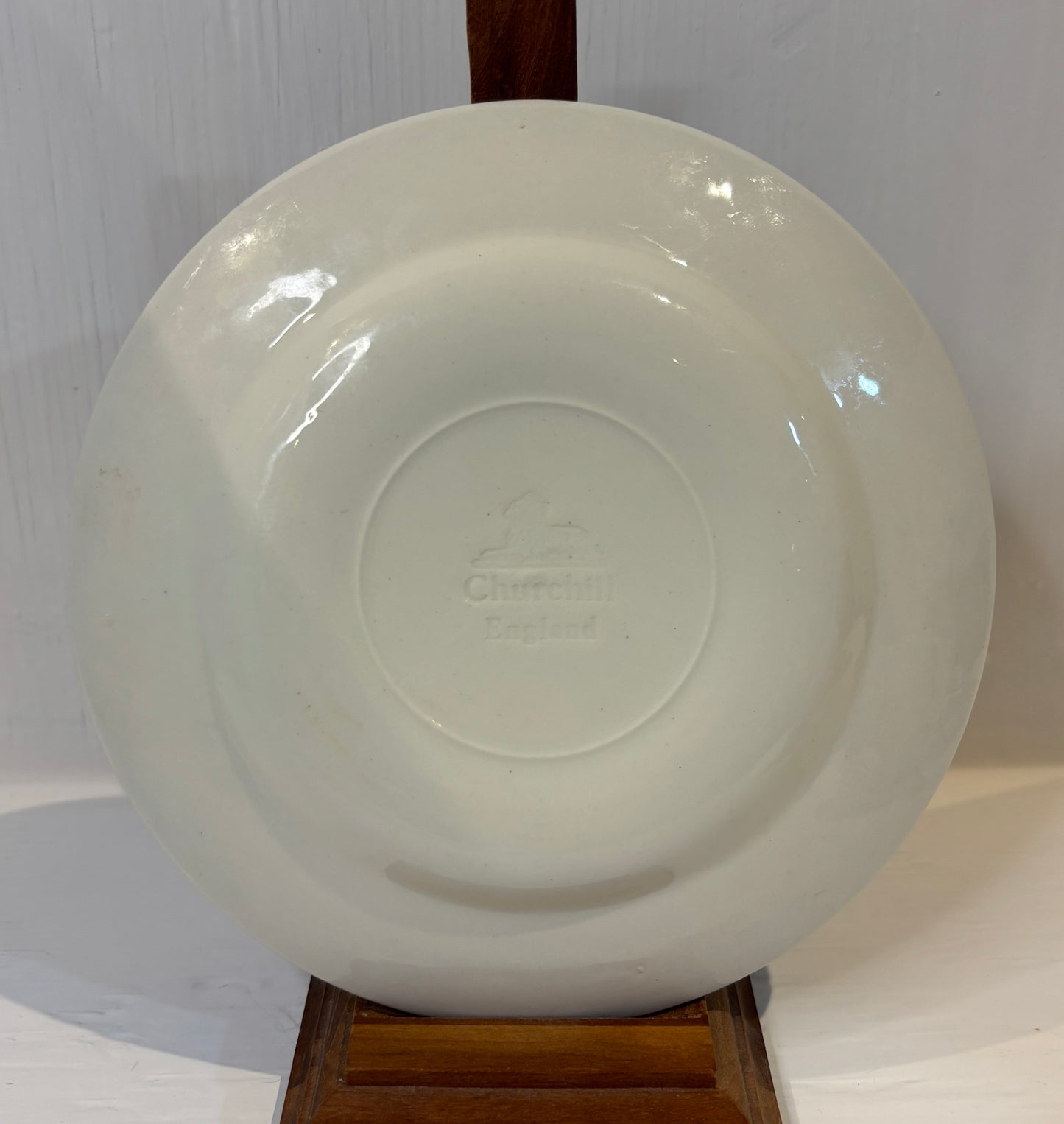 Churchill Blue Willow Bread Plates