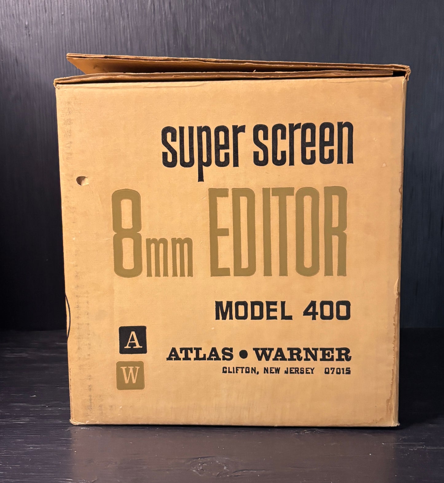 Atlas Warner Super Screen 8mm Video Tape Editor