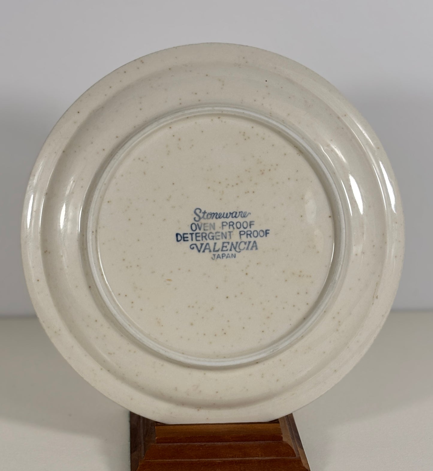 Valencia Japan Orange Floral Plate