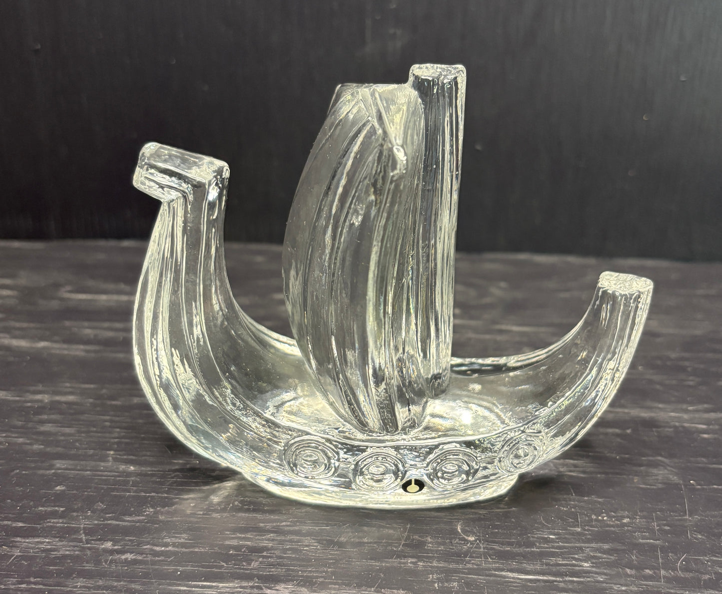 Westerburg Pukeberg Crystal Viking Ship