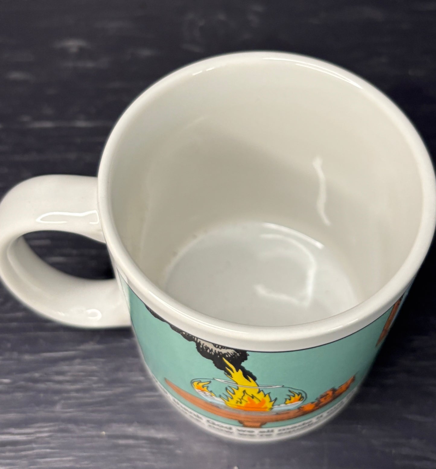 The Far Side We Are All Equally Screwed in a Fishbowl Mug