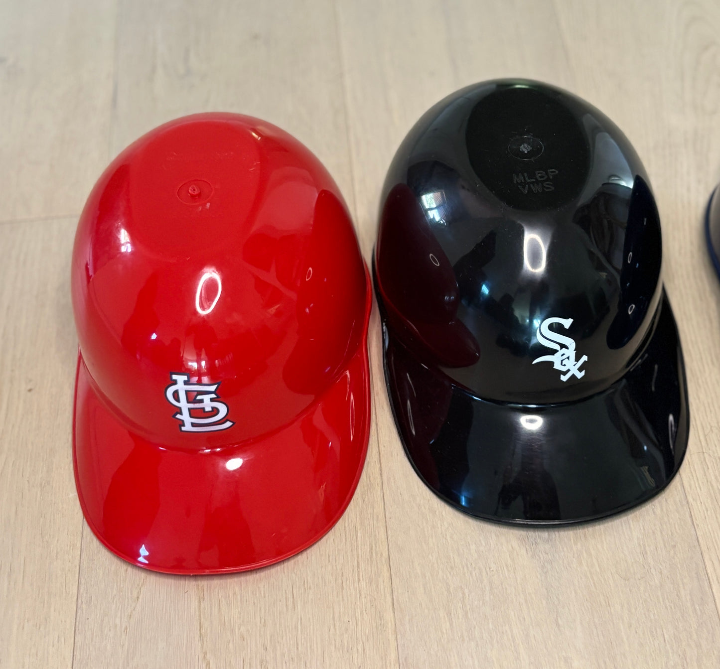 Lot of Major League Baseball Replica Ice Cream Dessert Serving Helmets