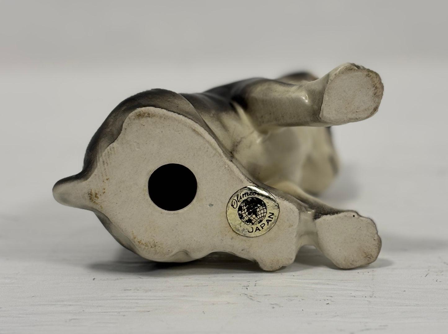 Olimico Japan Vintage Boston Terrier Figurine