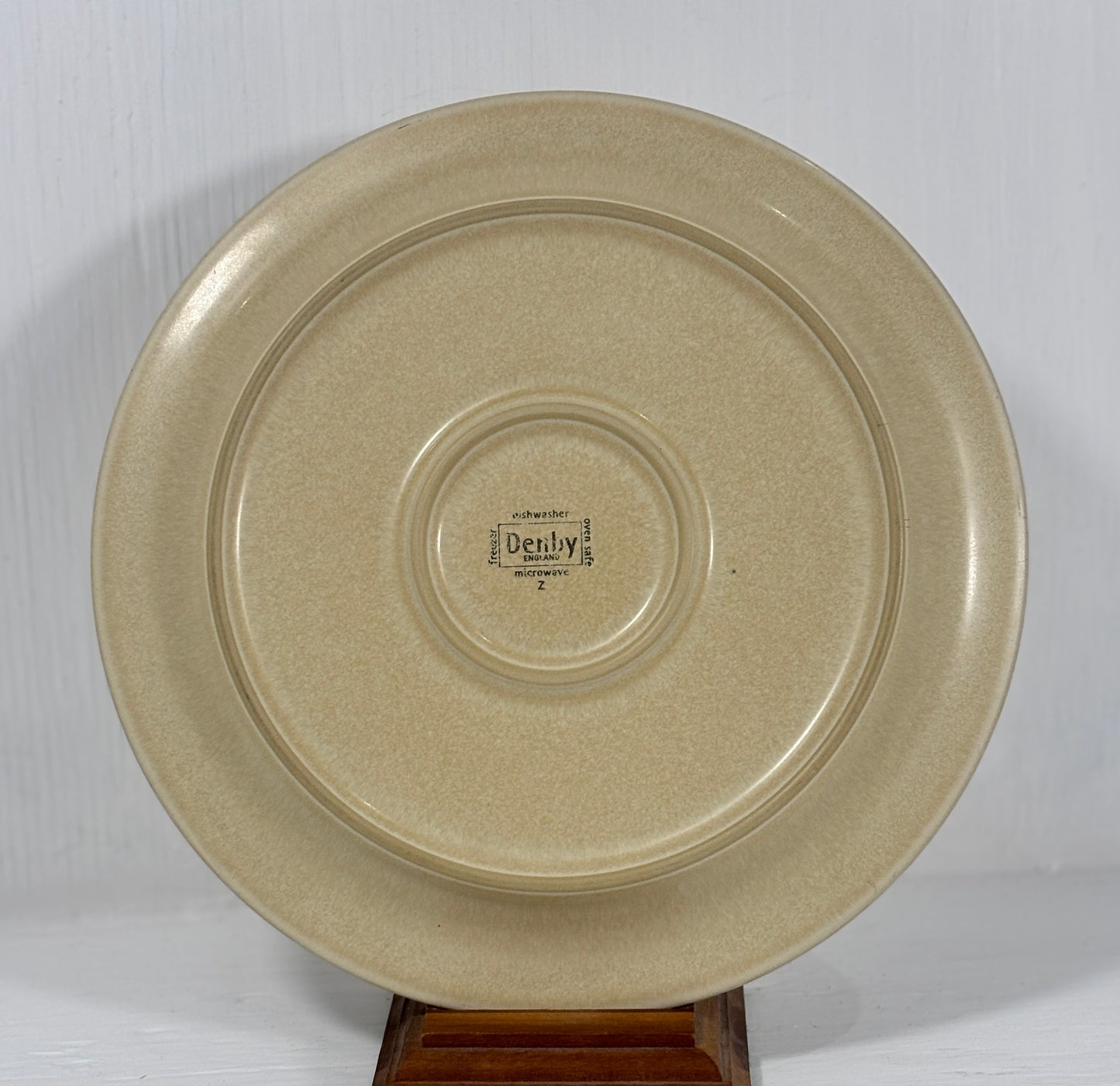 Denby Langley Caramel Stoneware Salad Side Plates
