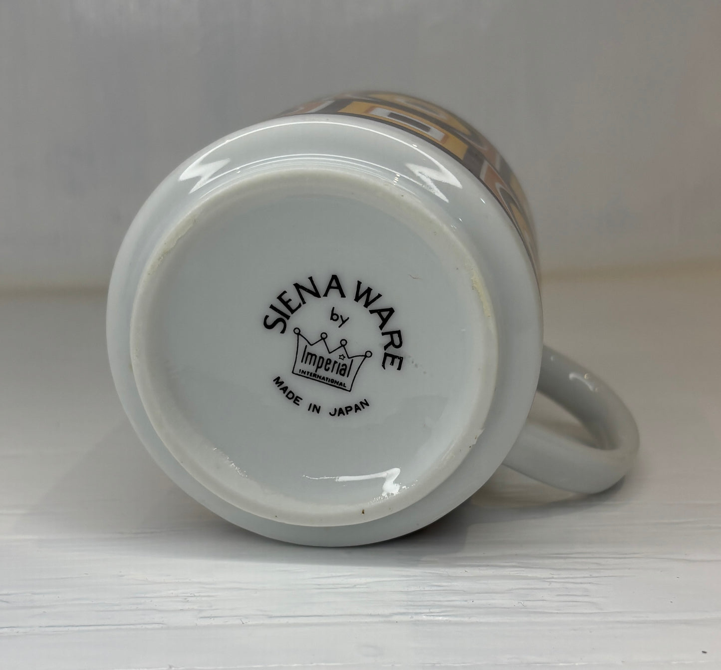 Imperial Sienaware Au Gratin Coffee Cups Mugs