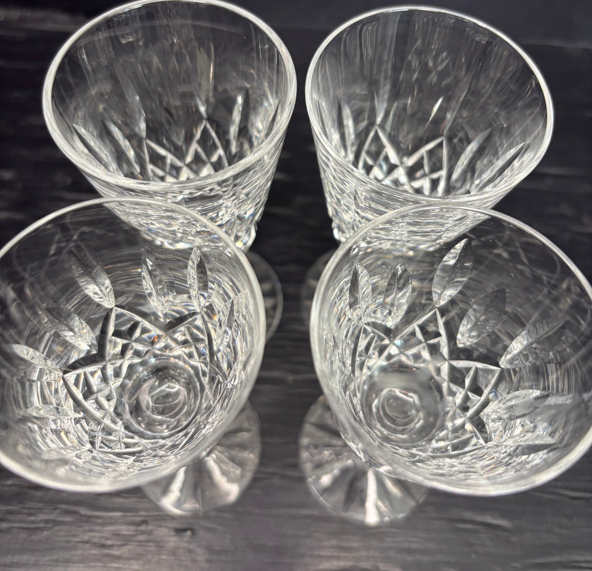 Waterford Crystal Lismore Sherry Glasses Set