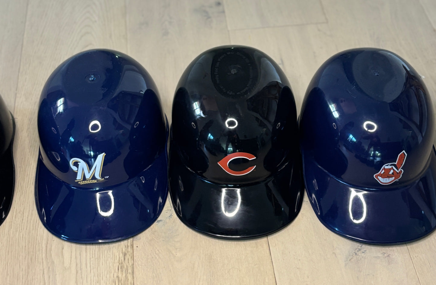 Lot of Major League Baseball Replica Ice Cream Dessert Serving Helmets