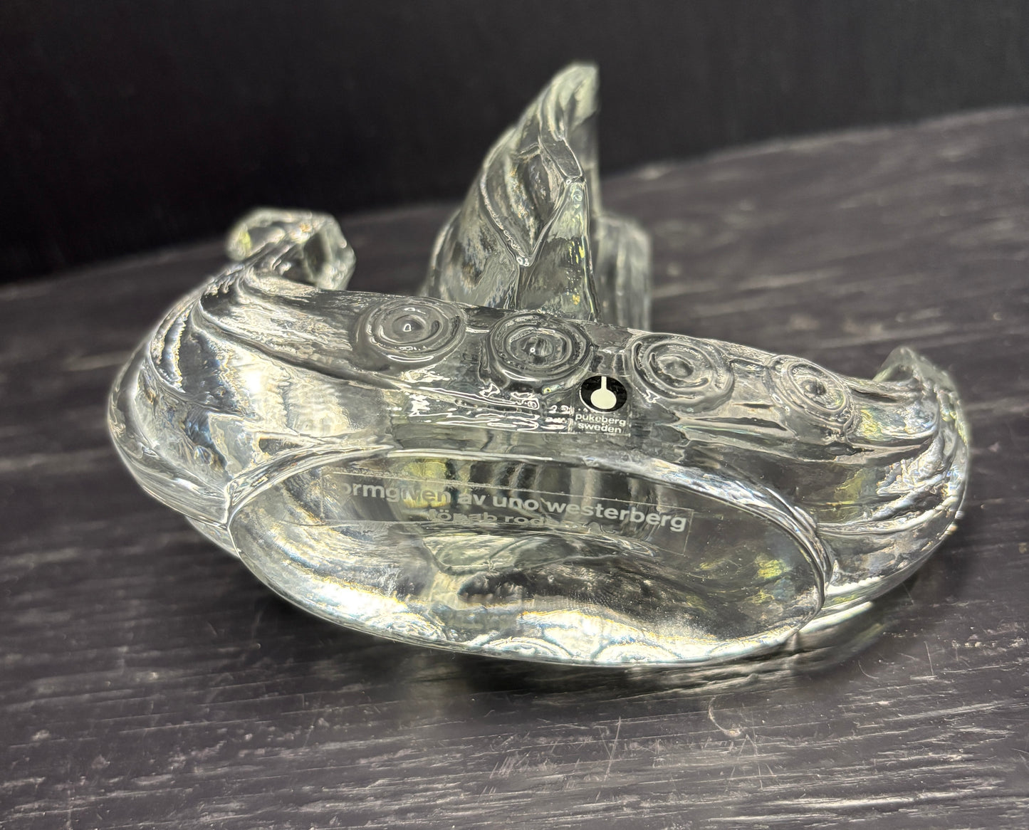 Crystal Viking Ship