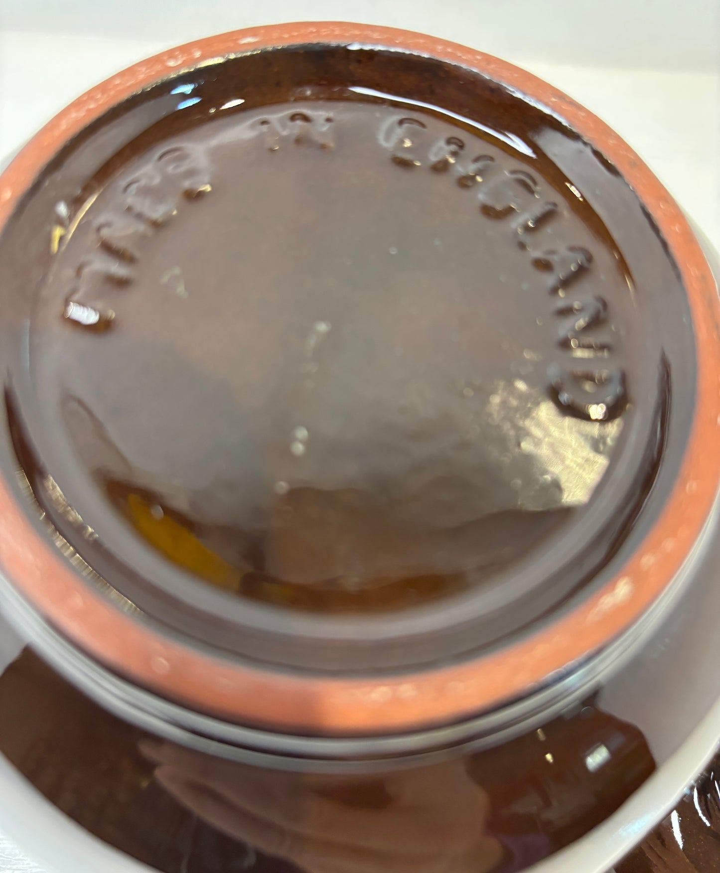 Glazed Brown Betty Styled Teapot