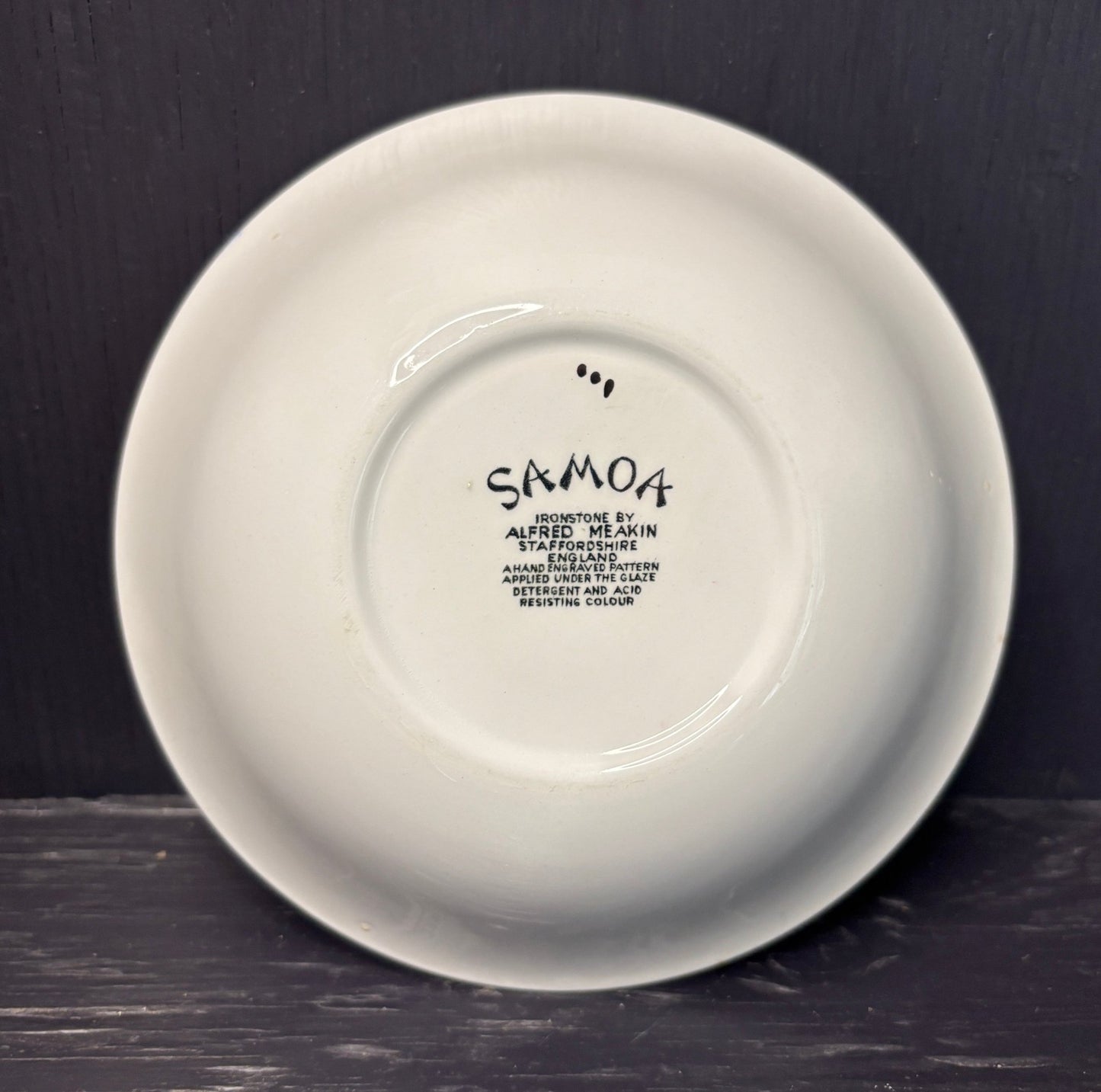 Alfred Meakin Samoa Soup Bowls