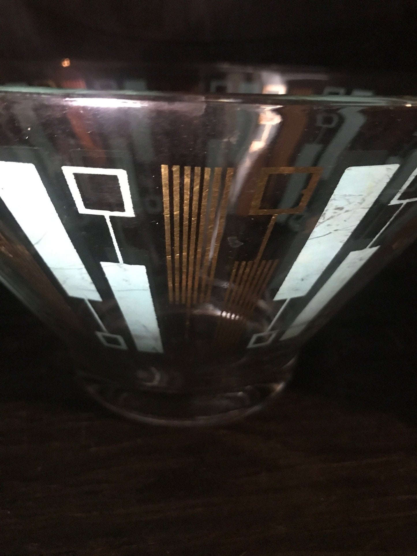 Anchor Hocking Vintage Blendo Atomic Serving Bowl
