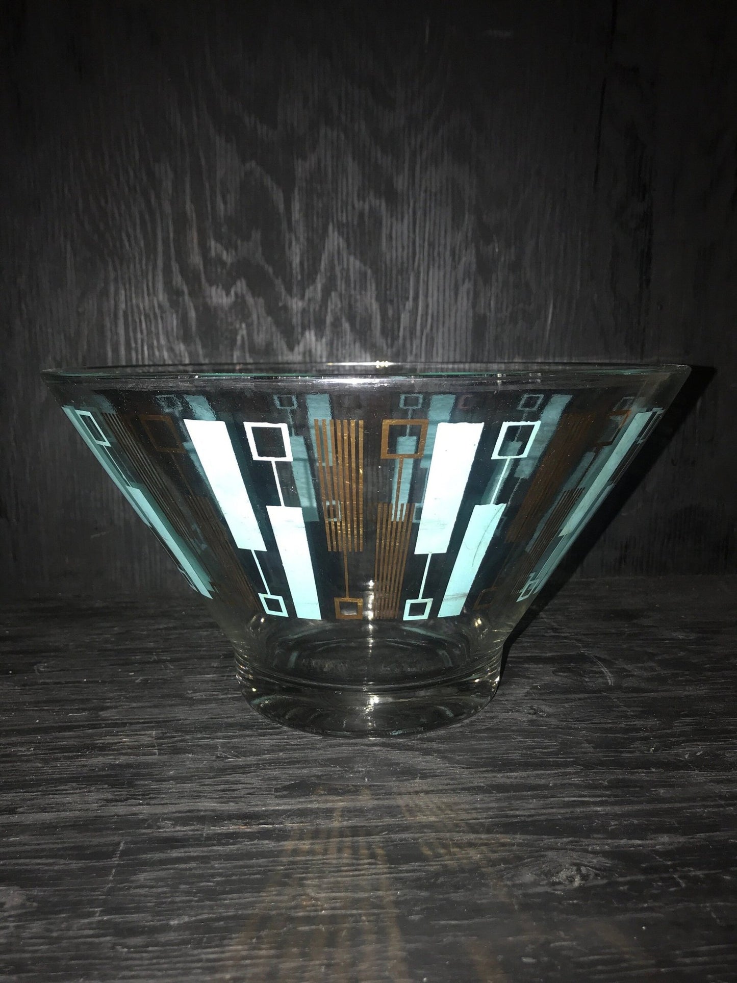 Anchor Hocking Vintage Blendo Atomic Serving Bowl