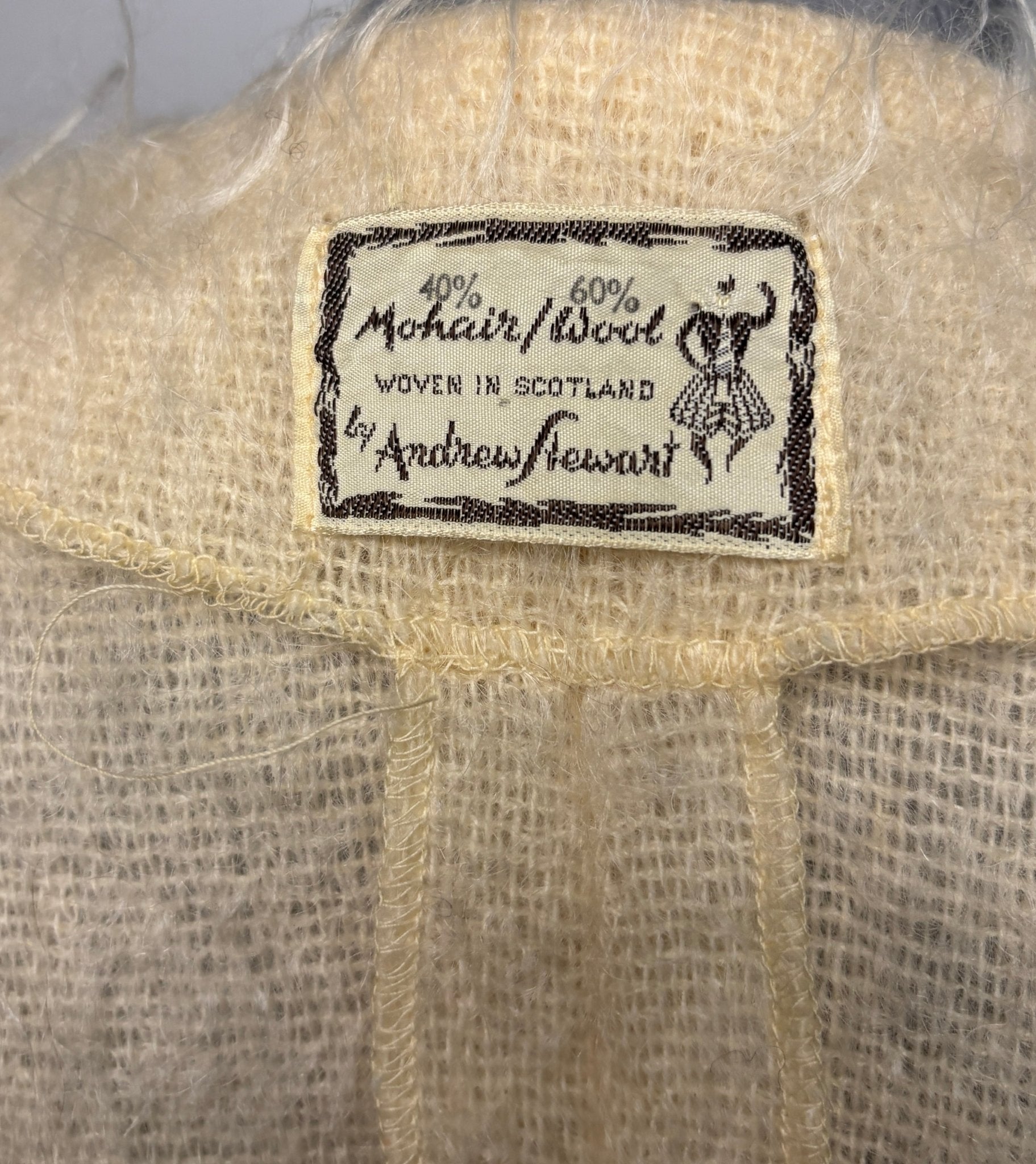 Andrew Stewart Mohair Women’s Open Cardigan Sweater