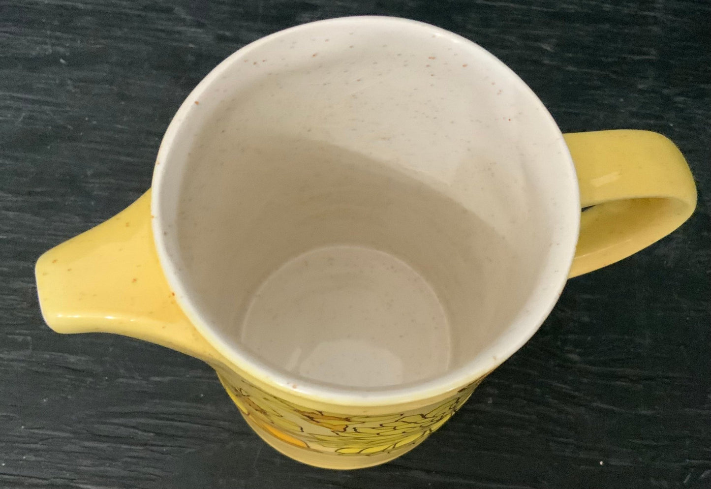 Arklow Ireland Yellow Flower Creamer