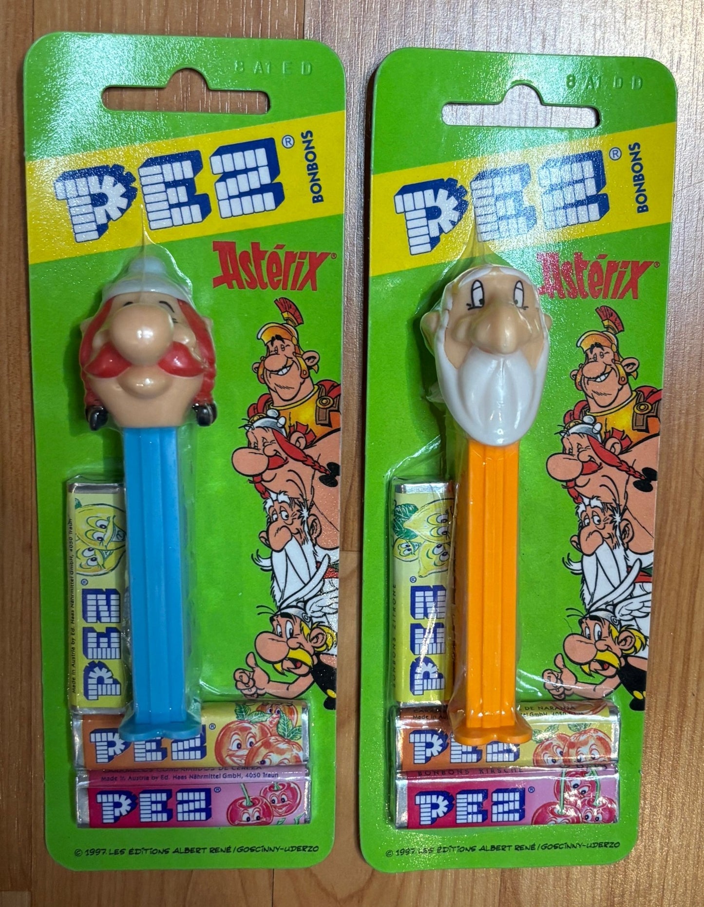 Asterix Obelix Getafix Pez Dispensers