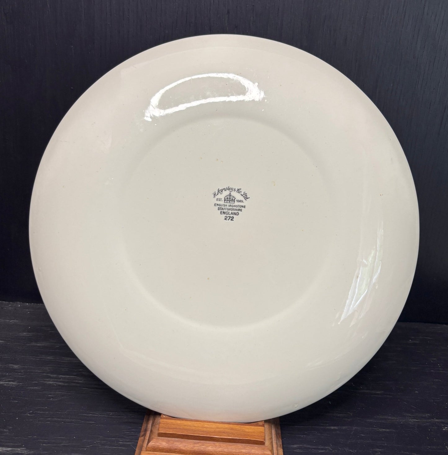 Aynsley Flower Pattern Dinner Plates