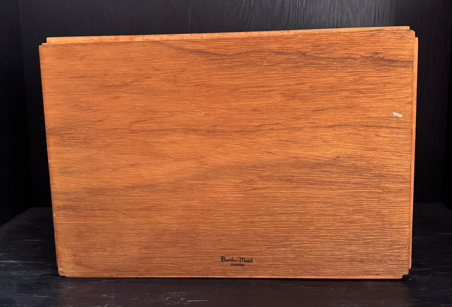 Baribocraft Solid Maple Wood Bread Box