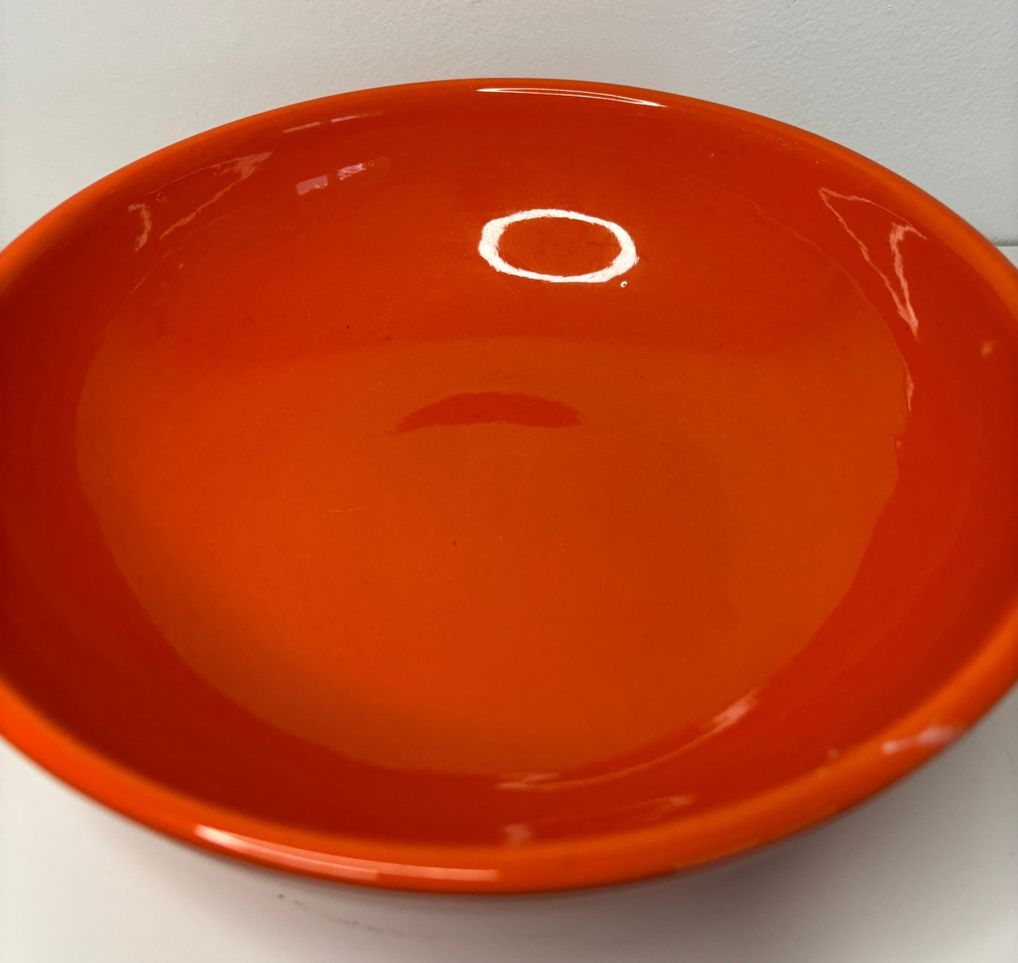 Bauer Pottery Orange Bowl