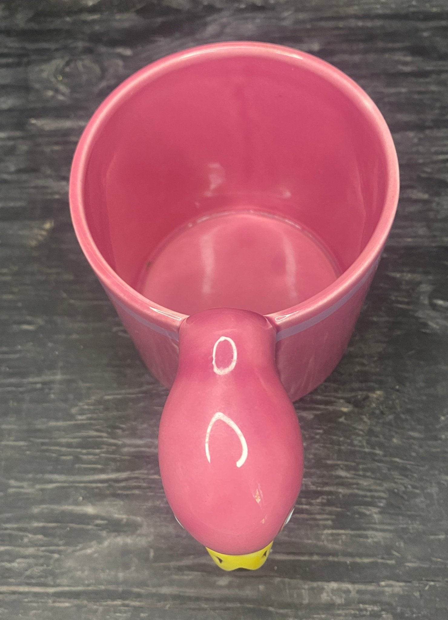 Bergschrund Seattle Pink Flamingo Handle Mug