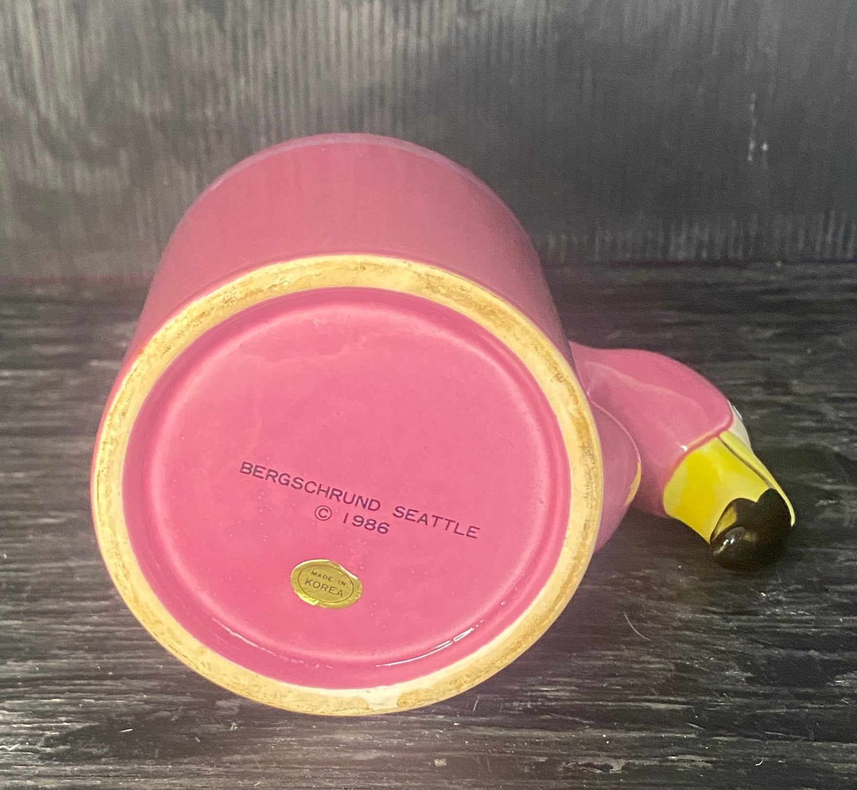 Bergschrund Pink Flamingo Handle Mug