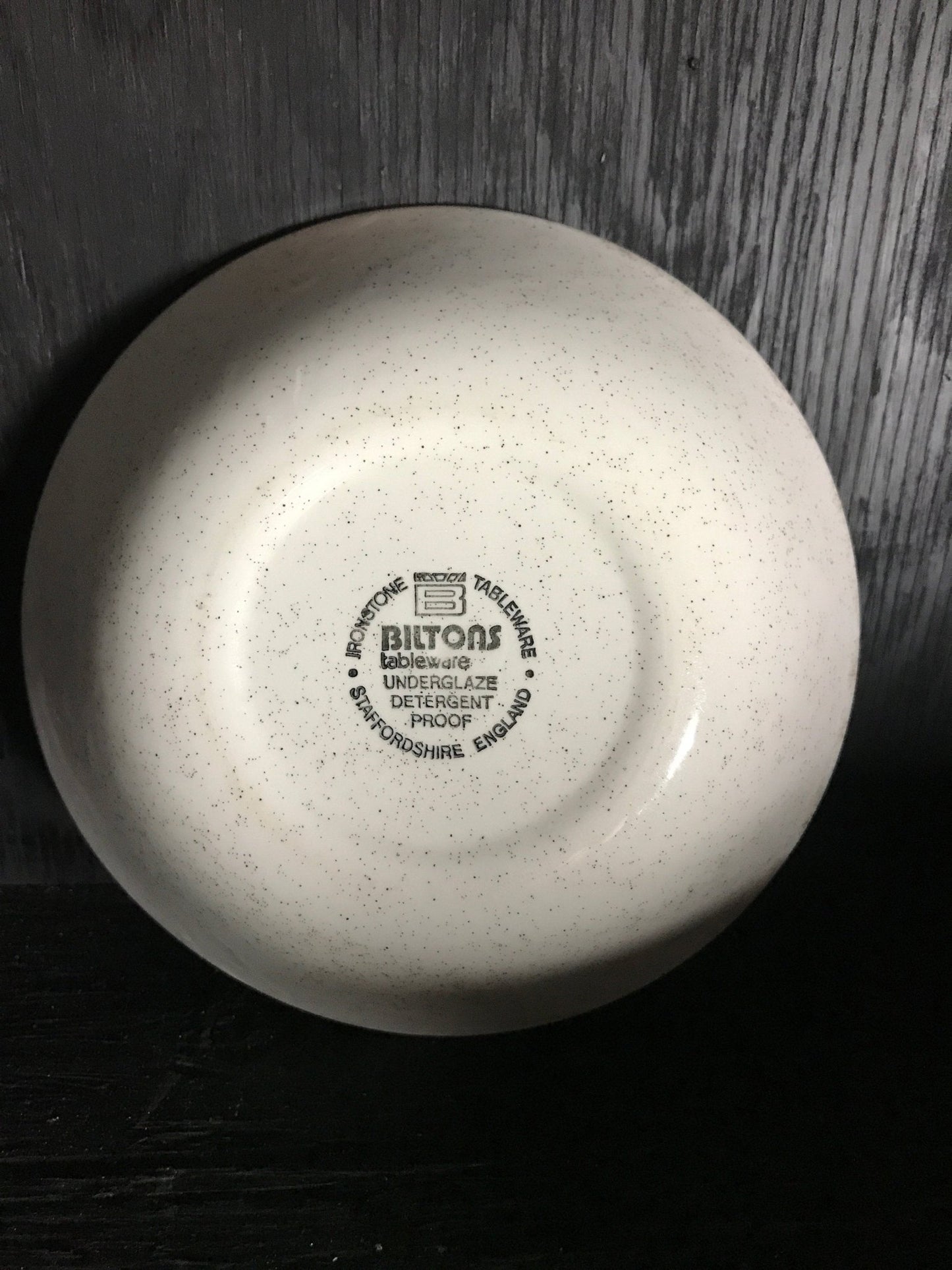Biltons Brown Flower Pattern Soup Bowl
