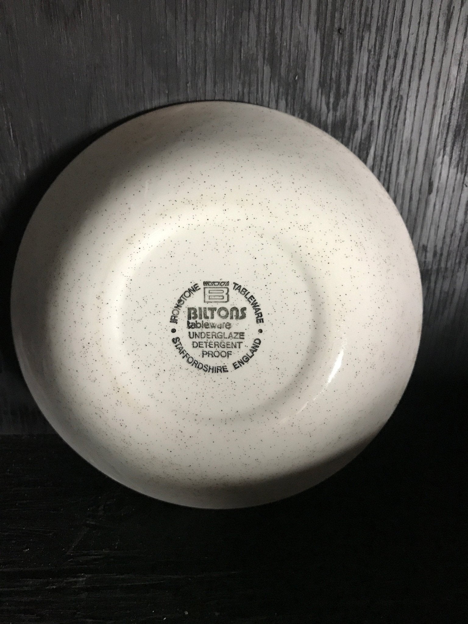 Biltons Brown Flower Pattern Soup Bowl