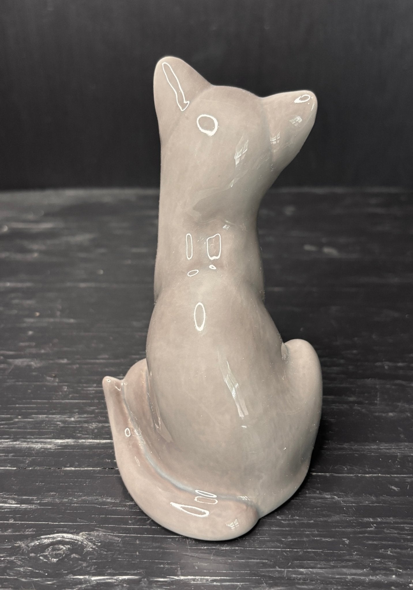 Bing and Grondahl Gray Cat Figurine