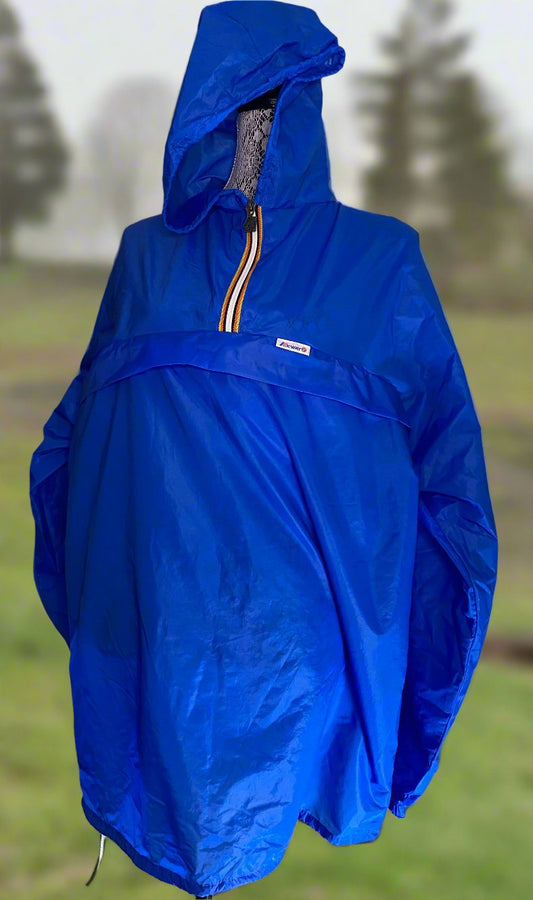 Blue K - Way 1/4 Zip Windbreaker Jacket Fanny Pouch