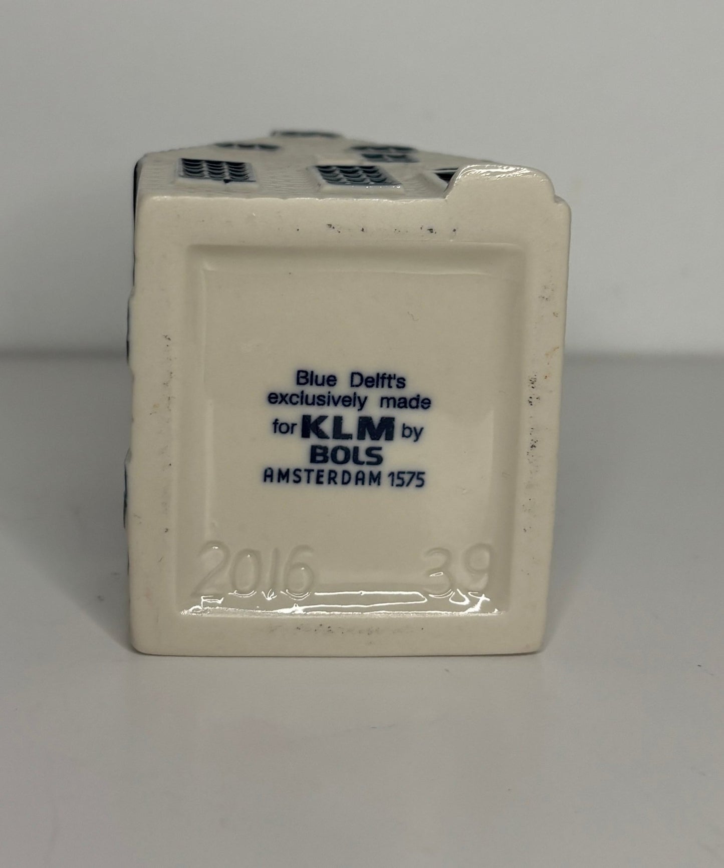 KLM Blue Delft House Number 39 Sealed