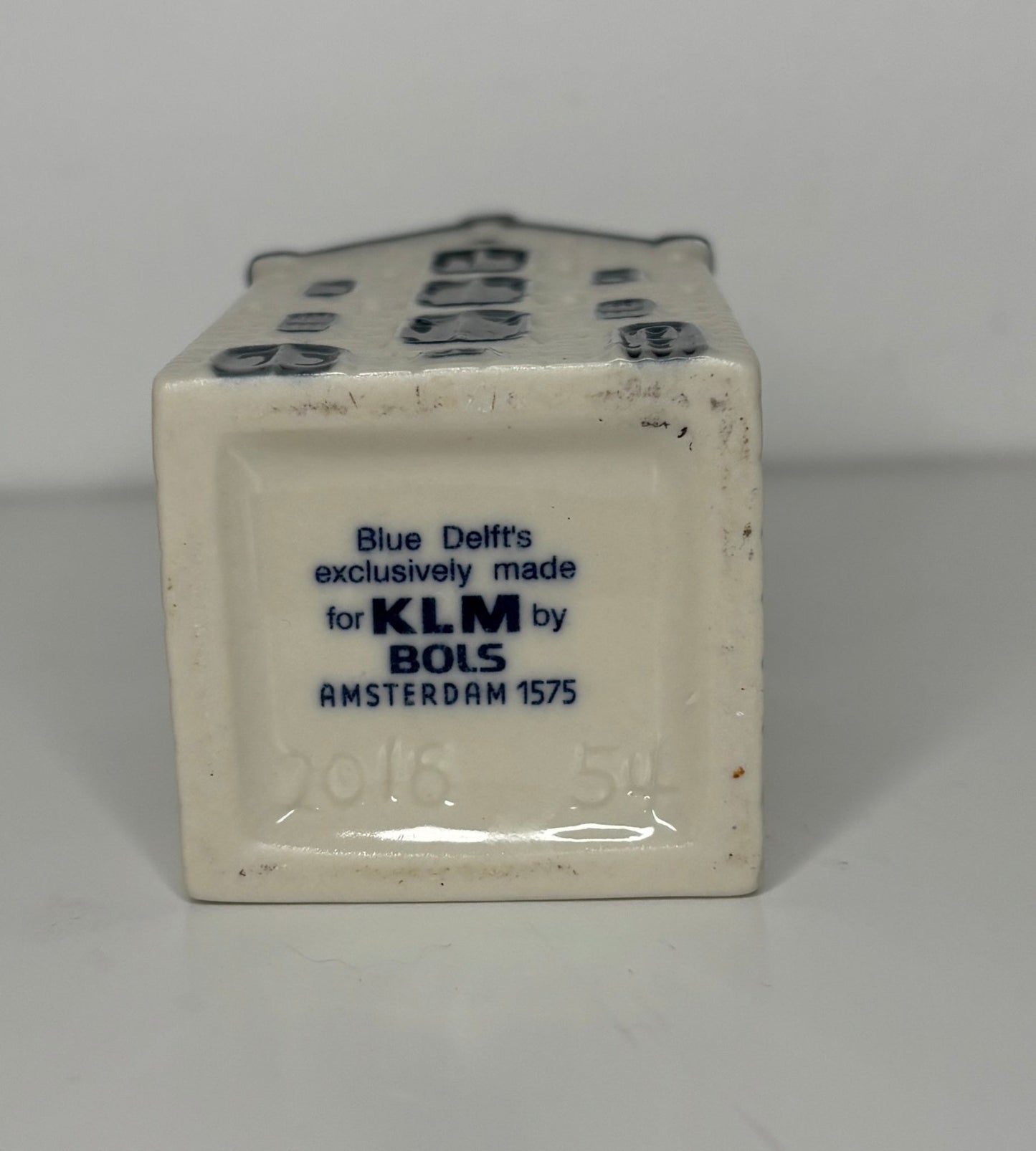 KLM Blue Delft House Number 54 Sealed