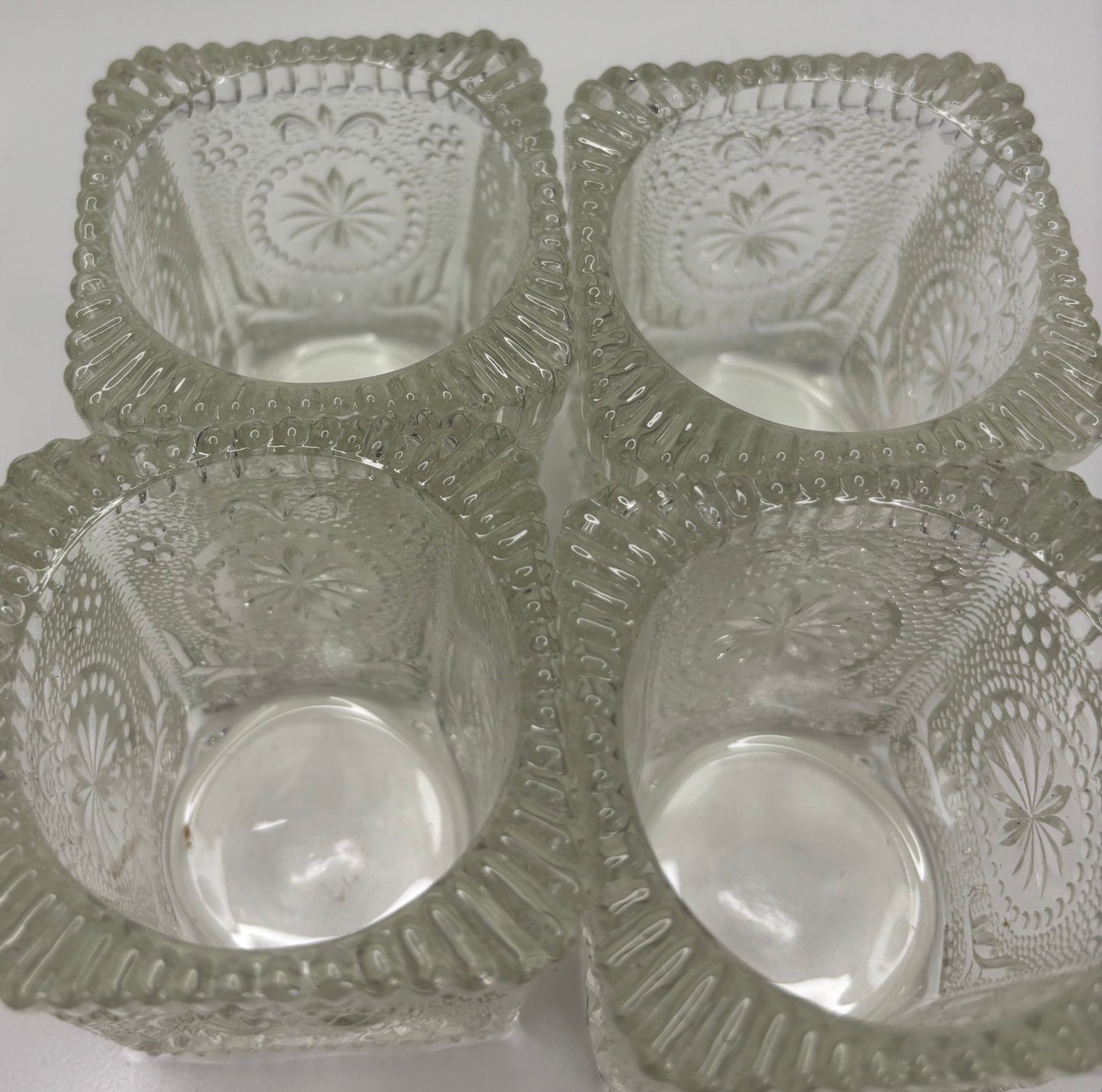 Brockway Glassware Concord Deco-Lite Clear Candle Holders