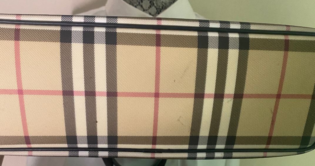 Burberry Check Handbag Tote Bag