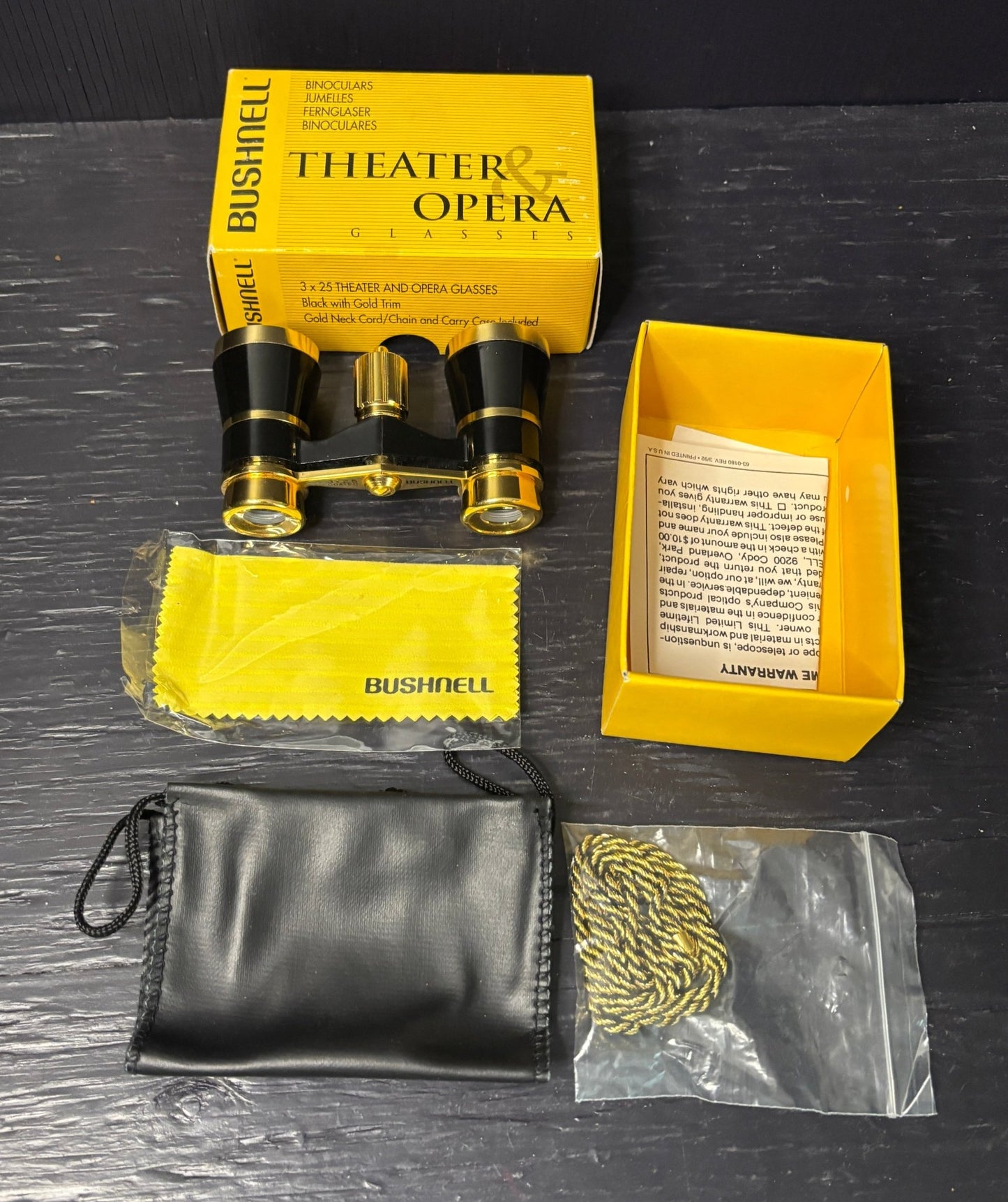 Bushnell Theatre Glasses