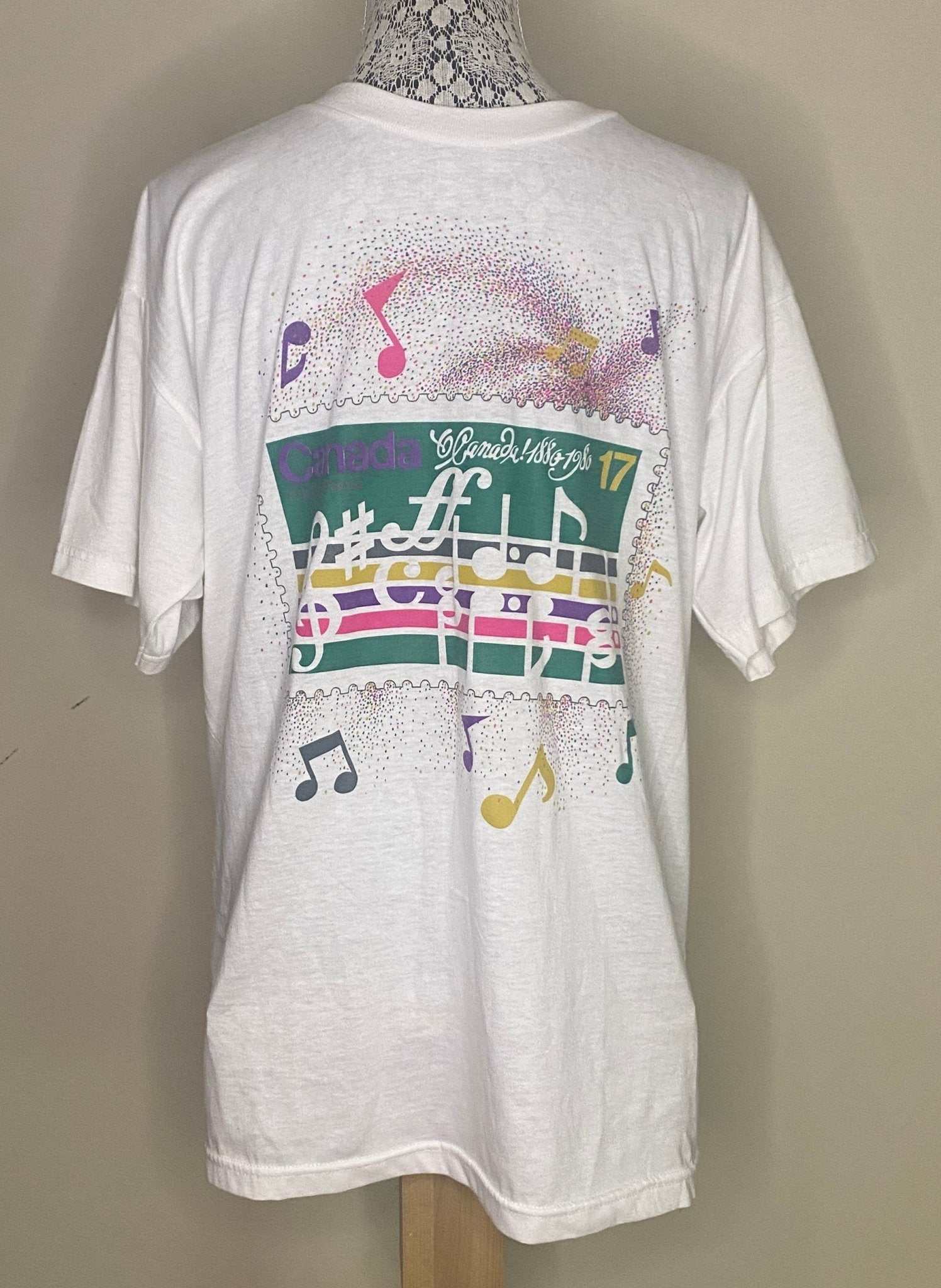 Canada Stamp Vintage T Shirt