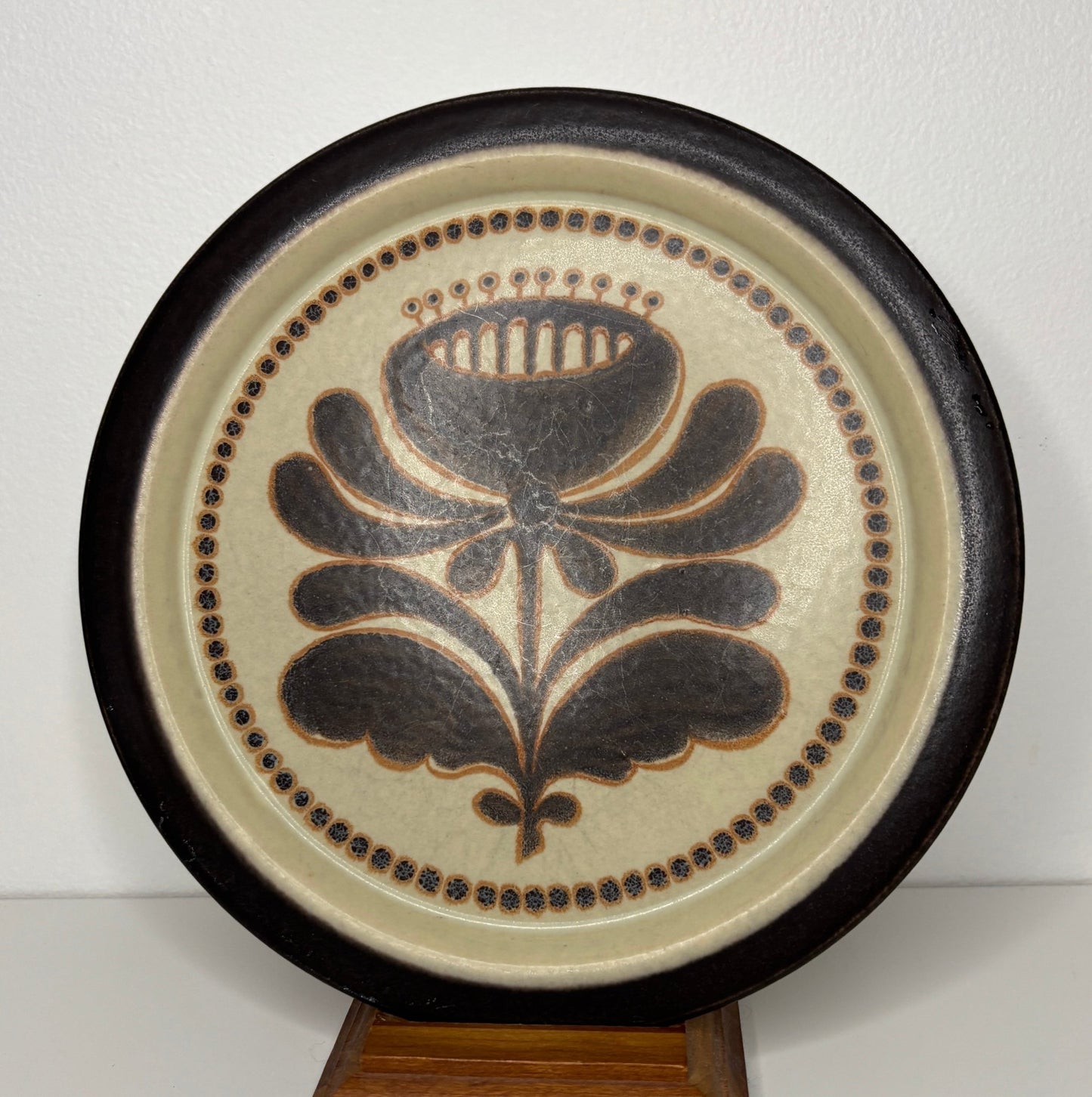 Ceramano Steinzeug Asta West German Bread Plate