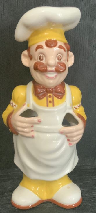 Ceramic Chef Kitchen Utensil Holder