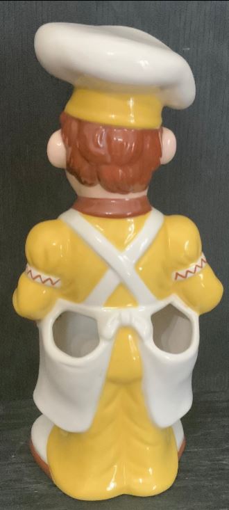 Ceramic Chef Kitchen Utensil Holder
