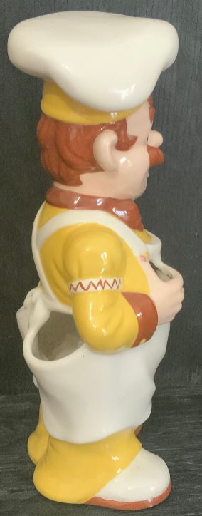 Ceramic Chef Kitchen Utensil Holder