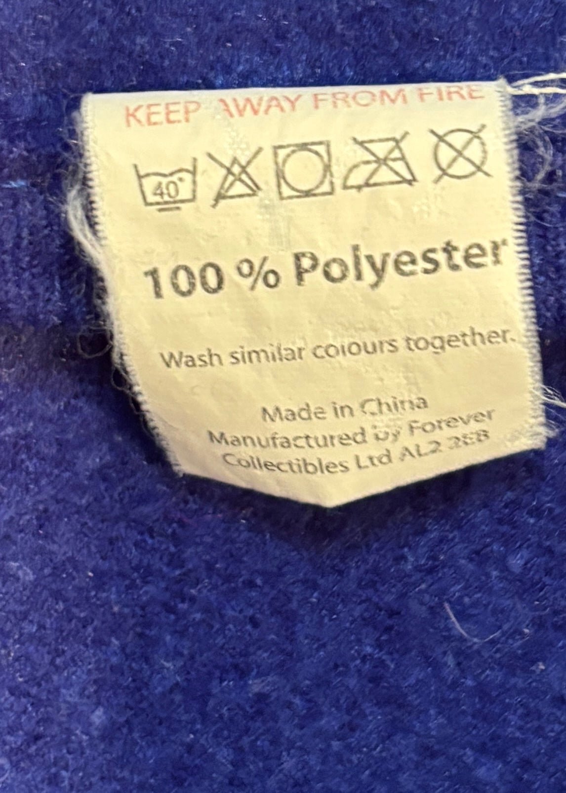 Chelsea Football Club Fleece Stadium Blanket