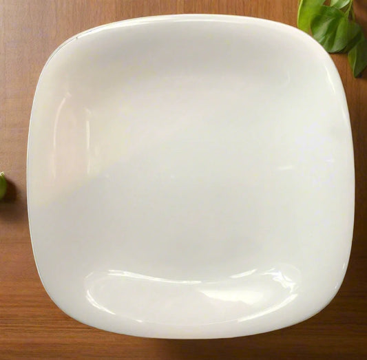 China by Denby White Square Dinner Plate