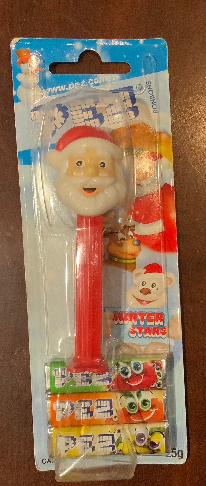 Christmas Winter Stars Pez Dispensers New
