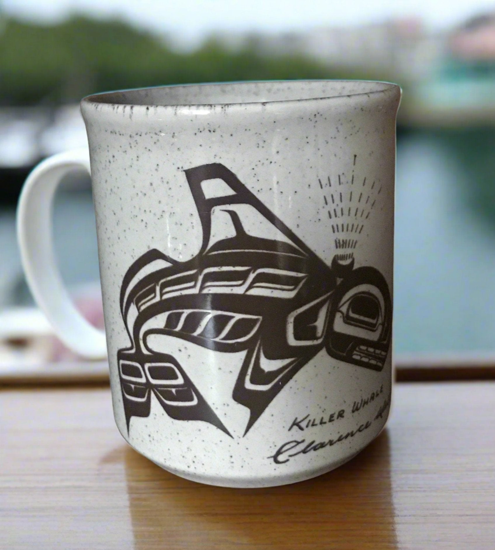 Clarence Wells Vintage Killer Whale Mug