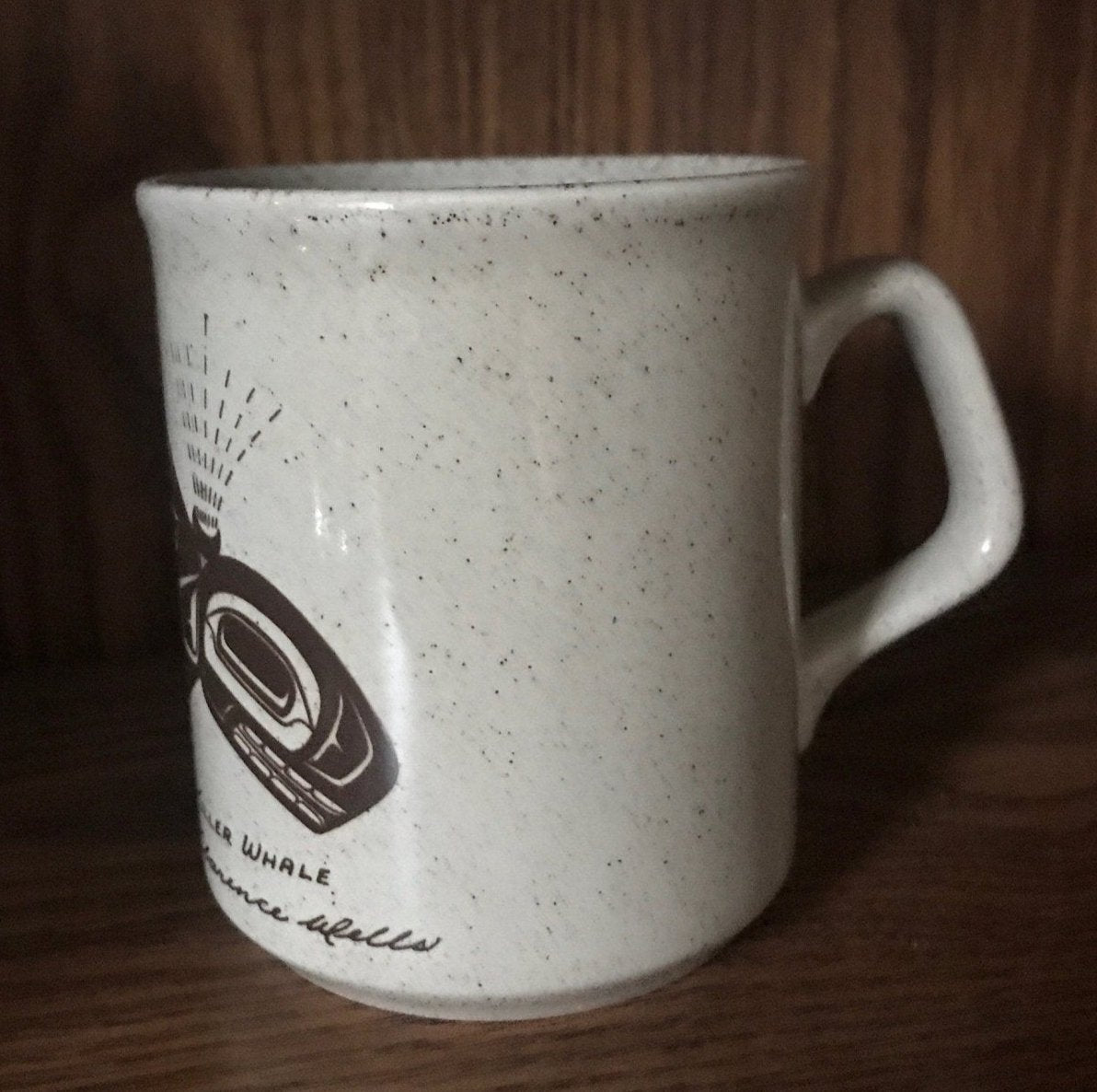 Clarence Wells Vintage Killer Whale Mug