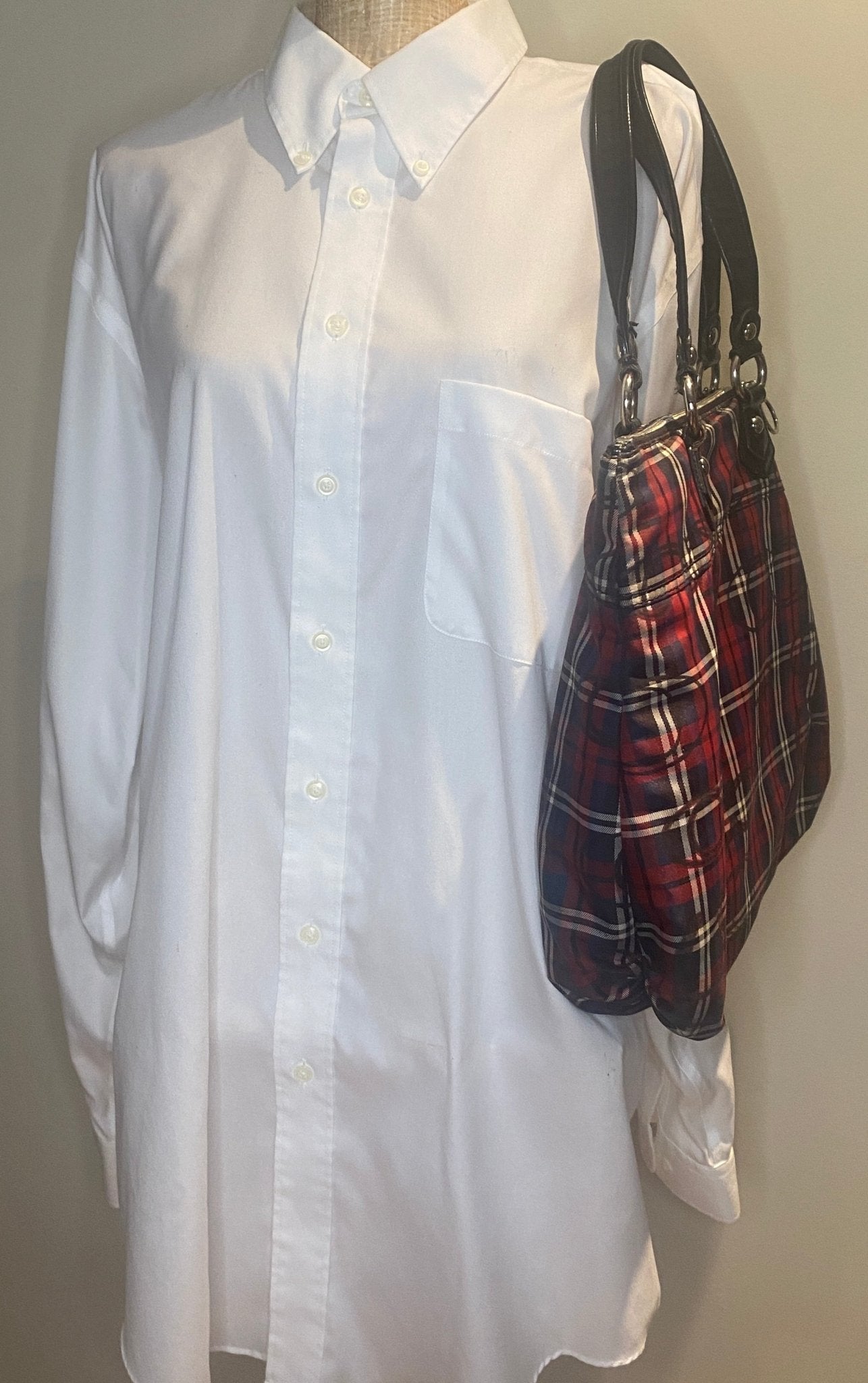 Coach Poppy Tartan Plaid Handbag