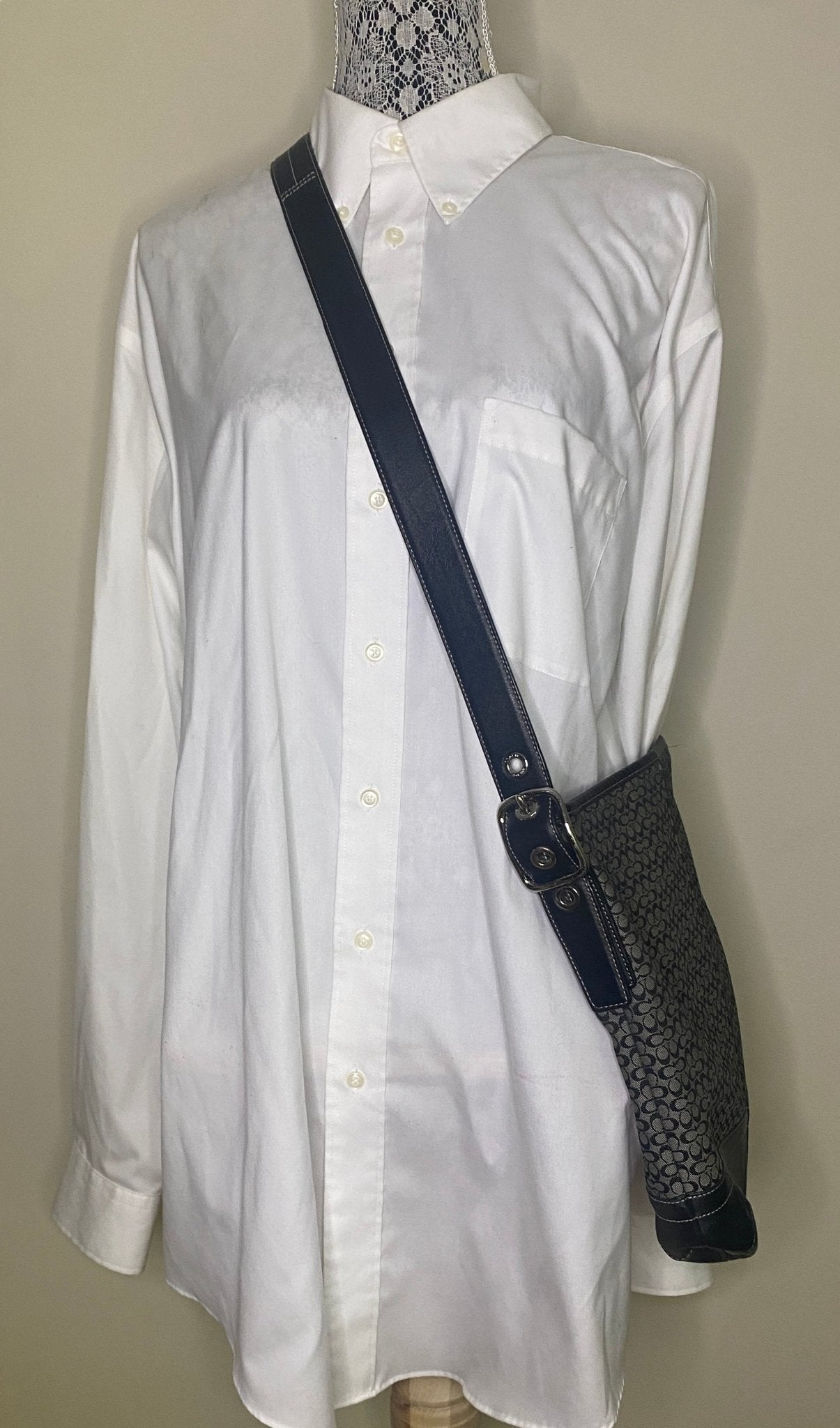 Coach Signature Jacquard Crossbody Purse